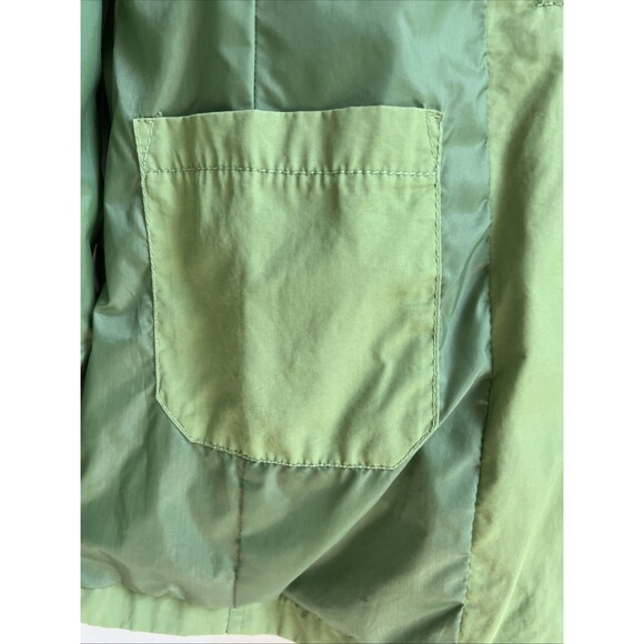 Vintage Gallery Women’s Green Belted Hooded Jacket - Small - Picture 5 of 14